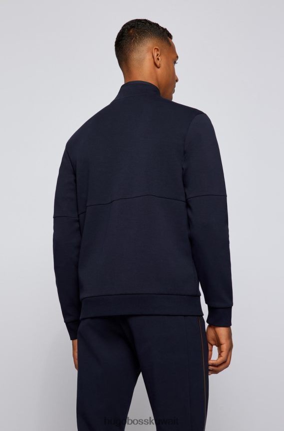 4TFNJN101 أزرق غامق/بيج Hugo Boss جيرسي سكاز 50465937 أزرق داكن