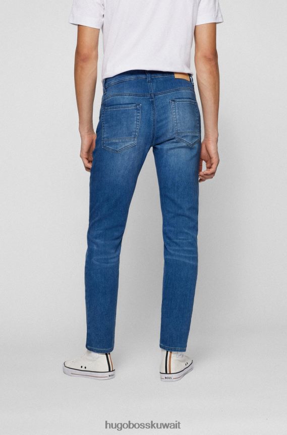 4TFNJN102 أزرق غامق Hugo Boss تابر جينز 50468675 أزرق غامق