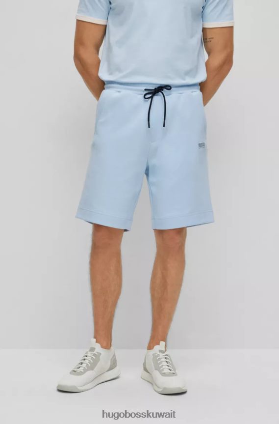 4TFNJN10 أزرق فاتح/وردي ساطع Hugo Boss شورت هيدلو 50471897 أزرق فاتح
