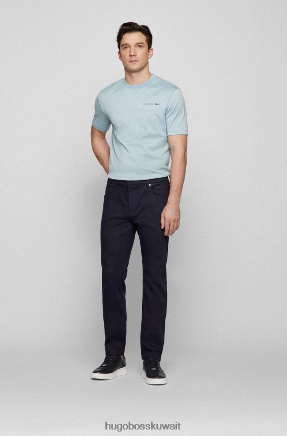 4TFNJN114 أزرق غامق Hugo Boss × بورش جينز مدبب 50468143 أزرق داكن