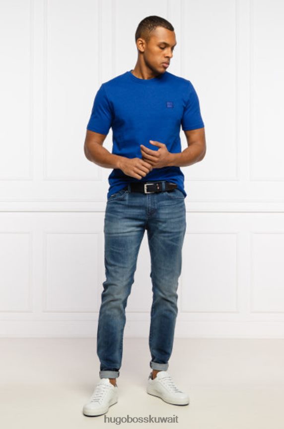 4TFNJN118 بيج/ميدبلو/أزرق/وردي/حكيم Hugo Boss حكايات تي شيرت 50459448 بيج