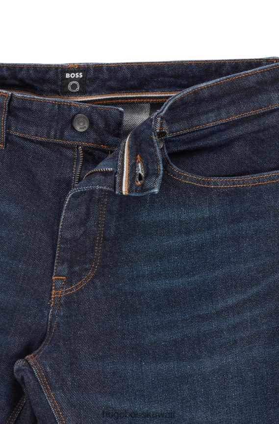 4TFNJN119 أزرق غامق Hugo Boss جان مين رقم 50470509 أزرق داكن