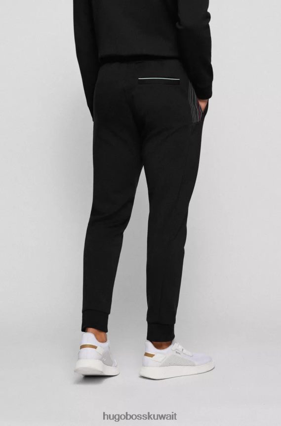 4TFNJN11 أسود Hugo Boss بنطال رياضي هاديكو 50471896 أسود