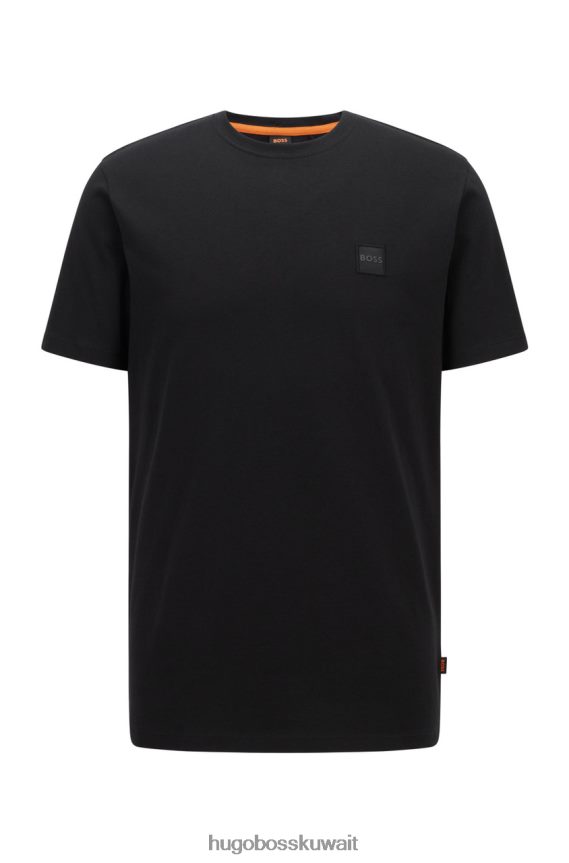 4TFNJN125 أسود / أبيض / أحمر / أصفر فاتح / وردي فاتح / كاكي Hugo Boss حكايات تي شيرت 50472584 أسود