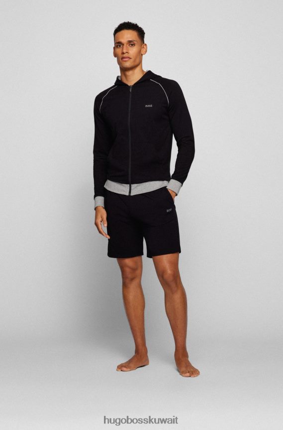 4TFNJN127 أسود/كحلي Hugo Boss ملابس نوم قصيرة 50469561 أسود