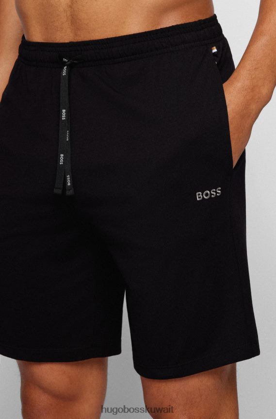 4TFNJN127 أسود/كحلي Hugo Boss ملابس نوم قصيرة 50469561 أسود