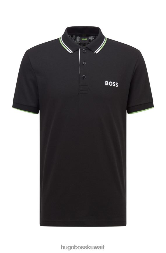 4TFNJN130 أسود Hugo Boss بولو بادي برو رقم 50469102 أسود