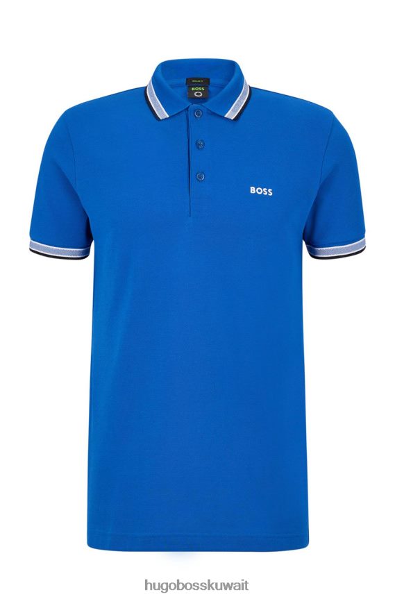 4TFNJN131 أزرق / كحلي / أحمر / أبيض Hugo Boss بولو بادي رقم 50469055 أزرق