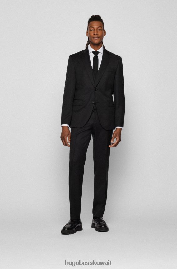 4TFNJN137 أسود/أزرق داكن Hugo Boss ح-سترة ضخمة 50469160 أسود