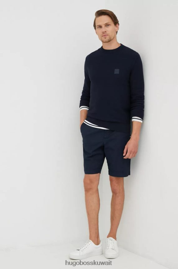 4TFNJN13 أزرق متوسط/أزرق داكن Hugo Boss شورت شريحة 50472690 أزرق متوسط