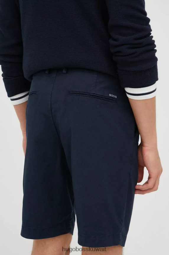 4TFNJN13 أزرق متوسط/أزرق داكن Hugo Boss شورت شريحة 50472690 أزرق متوسط