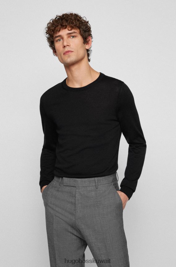 4TFNJN141 أسود/كحلي Hugo Boss متماسكة leno-p nos 50468239 أسود