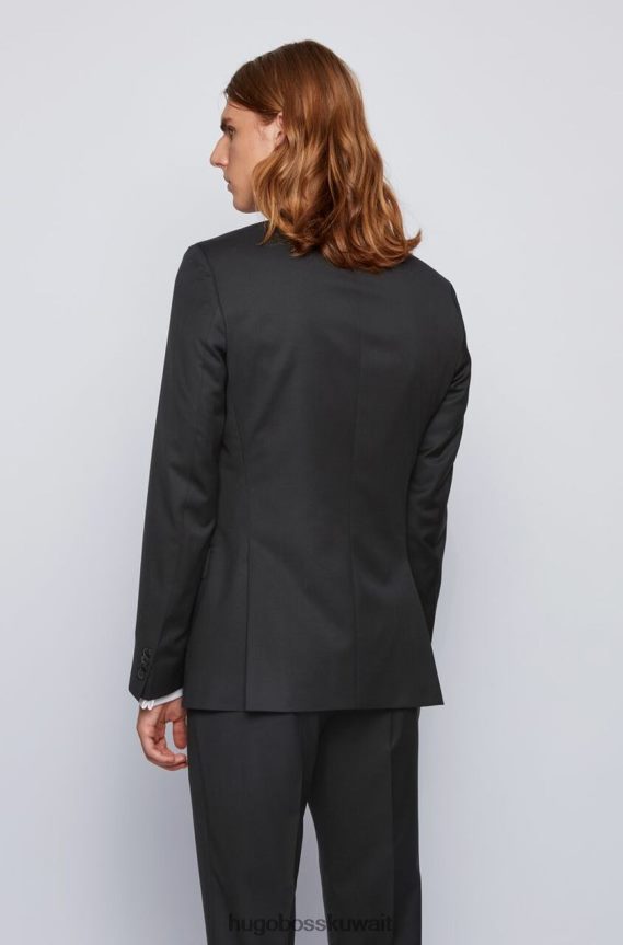 4TFNJN143 أسود/كحلي Hugo Boss 2 قطعة بدلة هايز 50318498 أسود