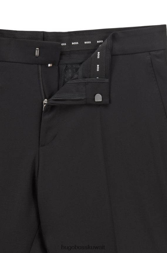 4TFNJN145 أسود/أزرق داكن/رمادي غامق Hugo Boss بنطلون ح-جينيوس 50469174 أسود