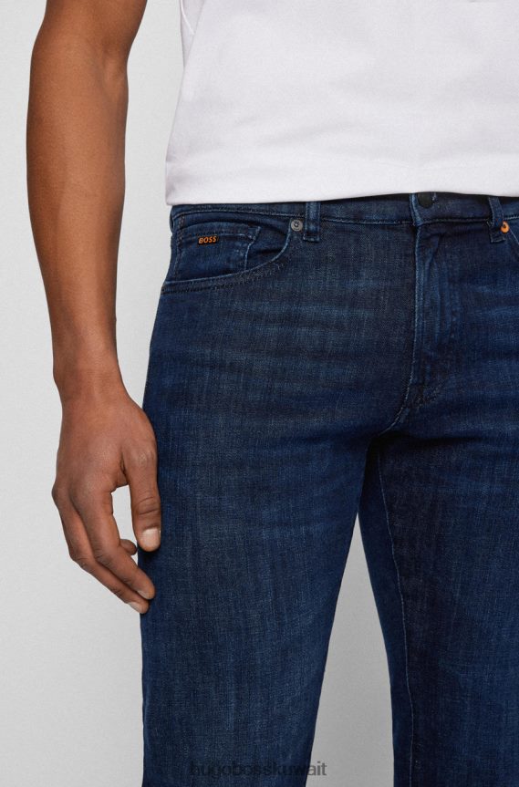 4TFNJN146 أزرق غامق Hugo Boss جان مين رقم 50471118 أزرق داكن