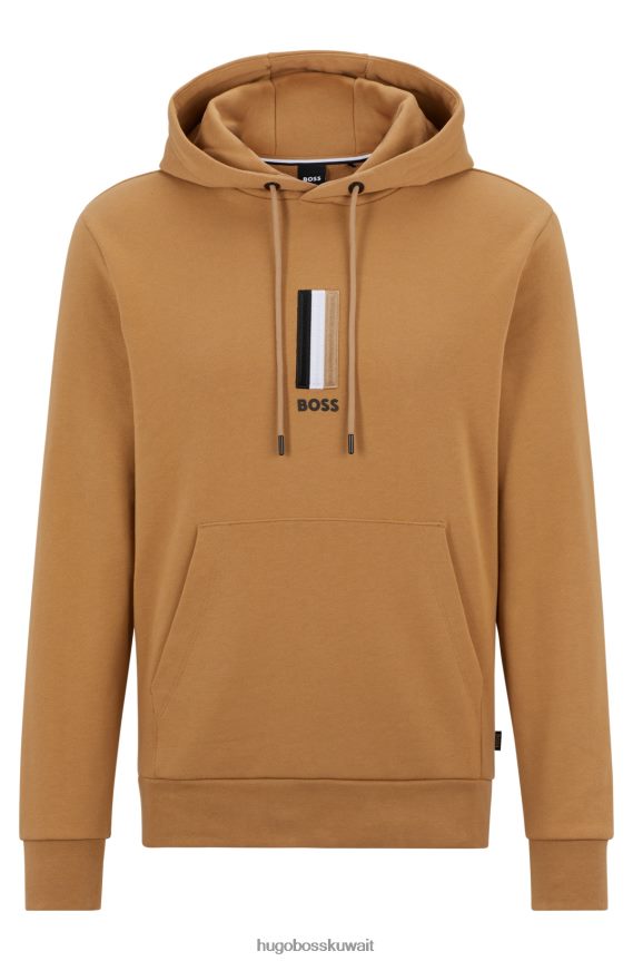 4TFNJN1484 اللون البيج Hugo Boss هوديي الفرنسية تيري