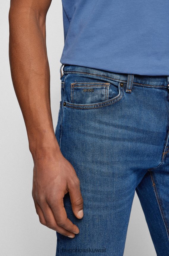 4TFNJN151 أزرق Hugo Boss جينز ماين 3 رقم 50470538 أزرق