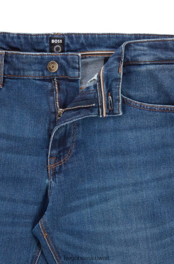 4TFNJN151 أزرق Hugo Boss جينز ماين 3 رقم 50470538 أزرق