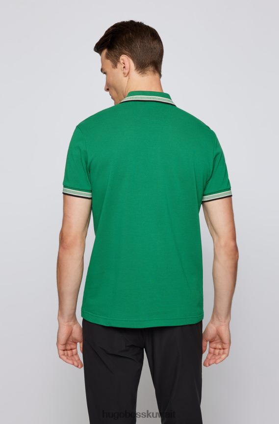 4TFNJN153 أزرق/أخضر/أحمر Hugo Boss بولو بادي 2022 50398302 أزرق