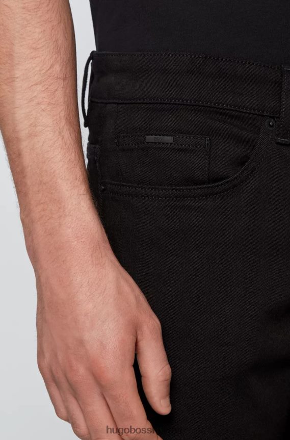 4TFNJN158 أسود Hugo Boss جينز ديلاوير رقم 50449661 أسود
