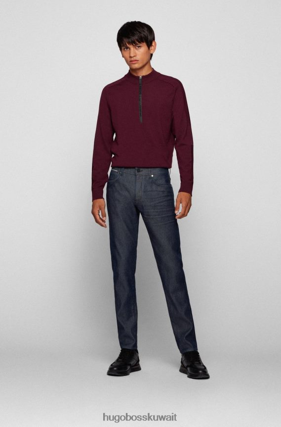 4TFNJN162 القوات البحرية Hugo Boss × بورش 5 جيوب مدببة 50458206 كحلي