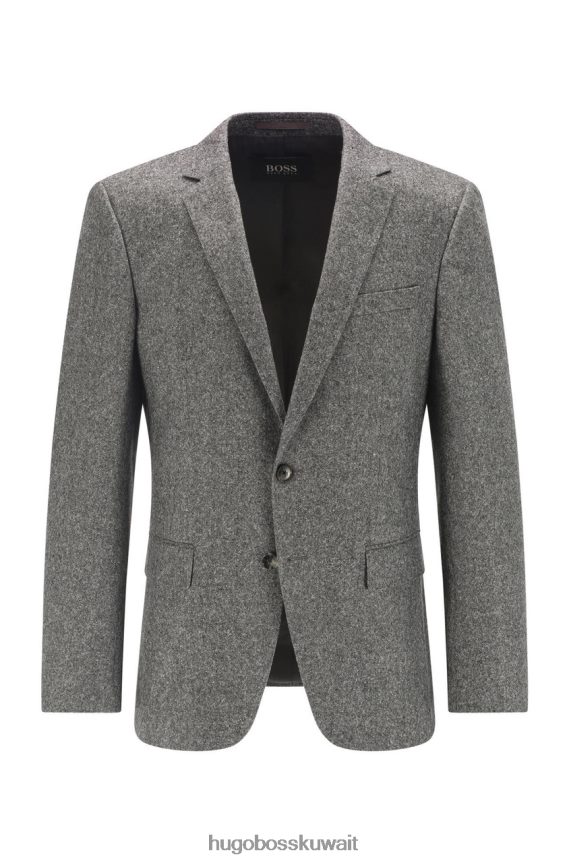 4TFNJN166 رمادي/كحلي Hugo Boss معطف رياضي H-Hutson 50460331 رمادي