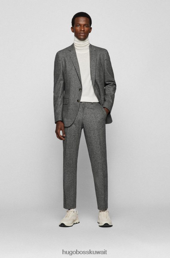 4TFNJN166 رمادي/كحلي Hugo Boss معطف رياضي H-Hutson 50460331 رمادي