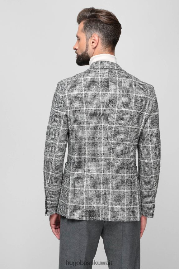 4TFNJN167 أسود Hugo Boss معطف رياضي سي هانري 50458819 أسود