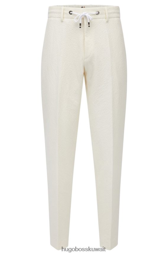 4TFNJN16 أبيض Hugo Boss بنطلون h-genius 50468852 أبيض