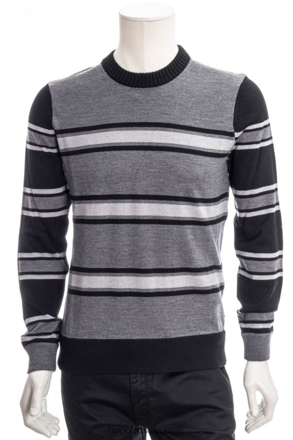 4TFNJN170 أسود/رمادي داكن Hugo Boss متماسكة نيلسون 50457732 أسود