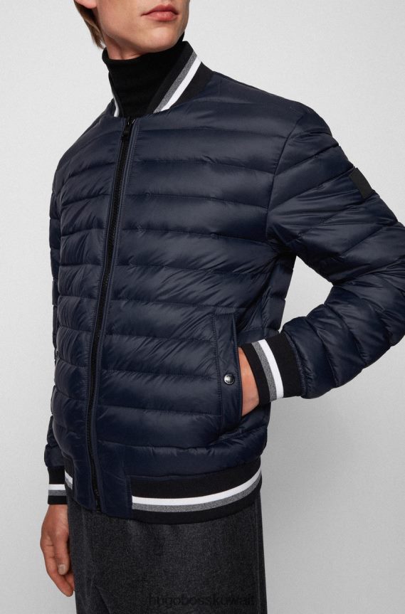 4TFNJN173 القوات البحرية Hugo Boss سترة دانو أسفل 50454440 البحرية