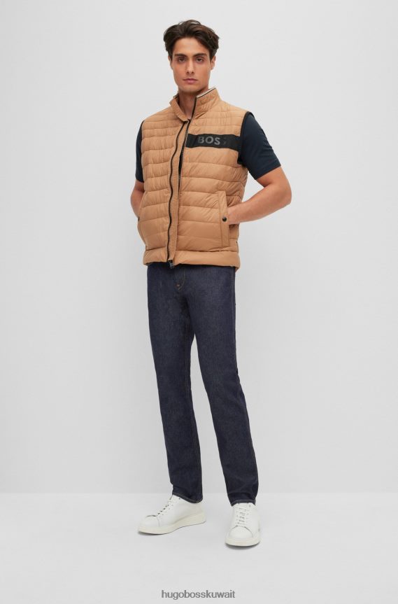 4TFNJN1759 أزرق غامق Hugo Boss جينز أزرق داكن بقصة ضيقة من قماش الدنيم المريح باللون الأزرق الداكن