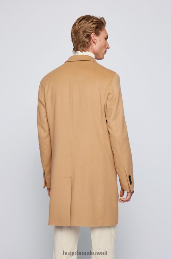 4TFNJN175 البحرية / الأسود / الجمل Hugo Boss معطف ح-هايد 50459022 البحرية