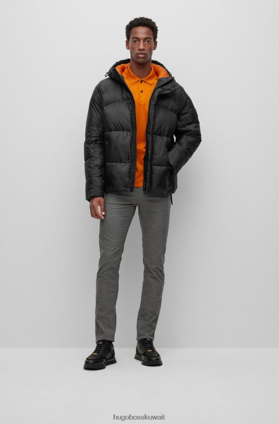 4TFNJN1775 أسود Hugo Boss سترات مبطنة كبيرة الحجم من بورشه X