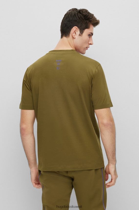 4TFNJN1780 الدوري الاميركي للمحترفين ليكرز Hugo Boss الدوري الاميركي للمحترفين وتي شيرت من القطن تمتد