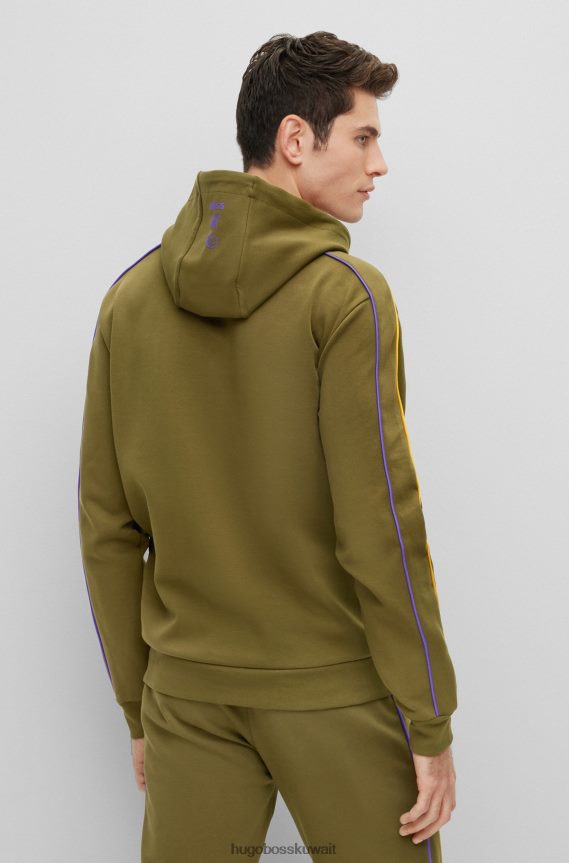 4TFNJN1826 الدوري الاميركي للمحترفين ليكرز Hugo Boss وهوديي من مزيج القطن NBA