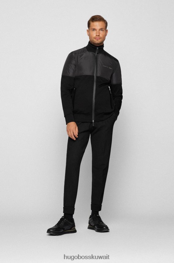 4TFNJN185 أسود/بني Hugo Boss X بورش سترة شيبرد 50457276 أسود