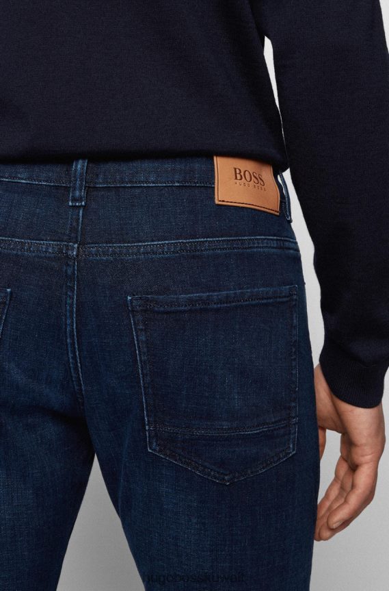 4TFNJN189 القوات البحرية Hugo Boss الجينز ديلاوير 50458110 البحرية