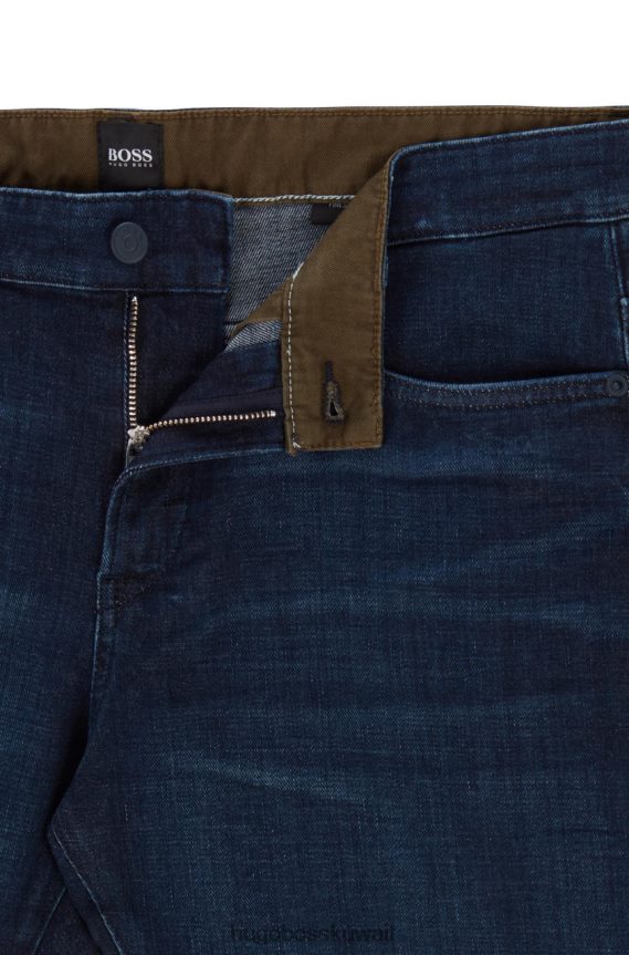 4TFNJN189 القوات البحرية Hugo Boss الجينز ديلاوير 50458110 البحرية