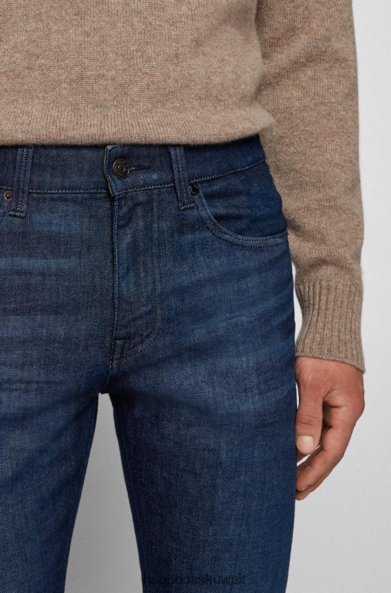 4TFNJN190 القوات البحرية Hugo Boss الجينز ديلاوير 50458124 البحرية