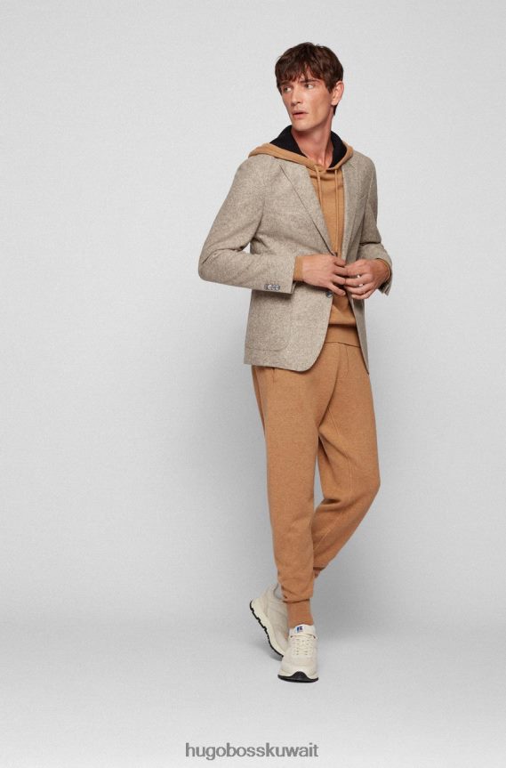 4TFNJN191 بيج/غابة Hugo Boss معطف رياضي سي هانري 50458817 بيج