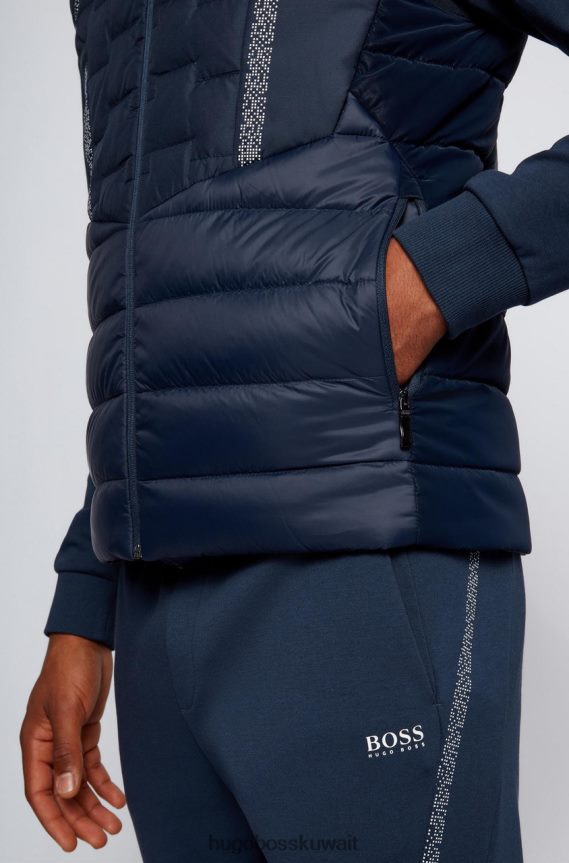 4TFNJN197 أسود/كحلي/ميدريد Hugo Boss أسفل سترة ضد مارسون 50454959 أسود