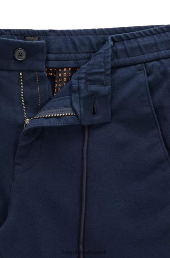 4TFNJN1 أزرق غامق Hugo Boss تابر شورت-ds 50474271 أزرق غامق