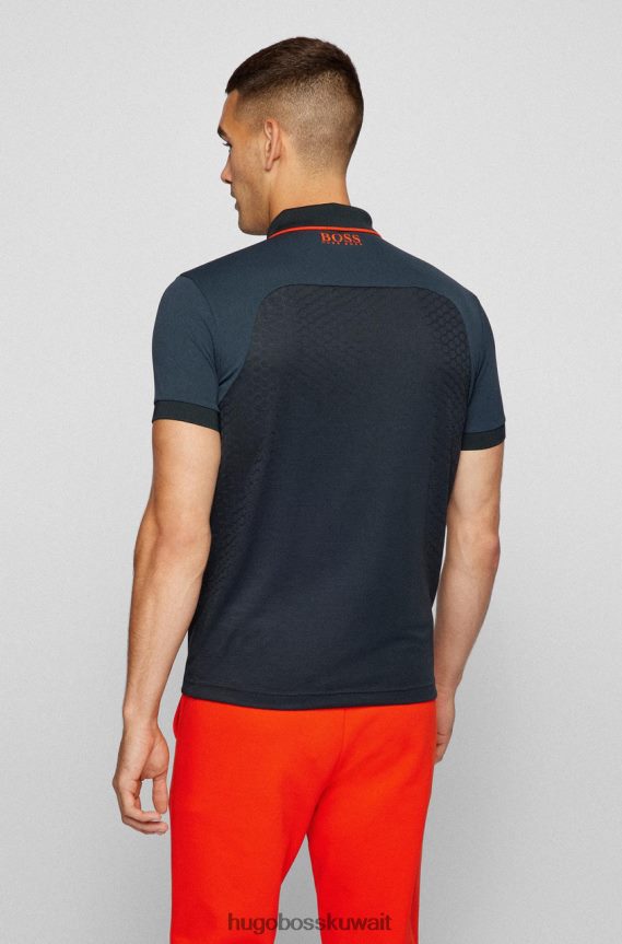 4TFNJN206 أسود Hugo Boss بولو بوليتيك 50456116 أسود