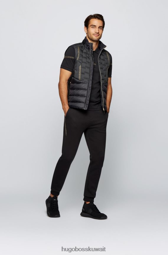 4TFNJN207 أسود/كحلي Hugo Boss بولو بول بكسل 50464578 أسود