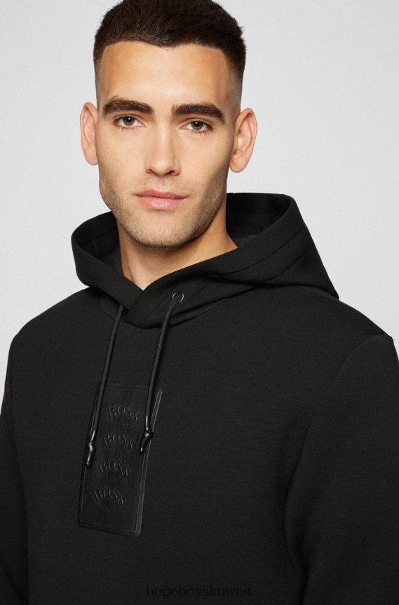 4TFNJN214 أسود/أبيض Hugo Boss البلوز ماكر اج 50456406 الأسود