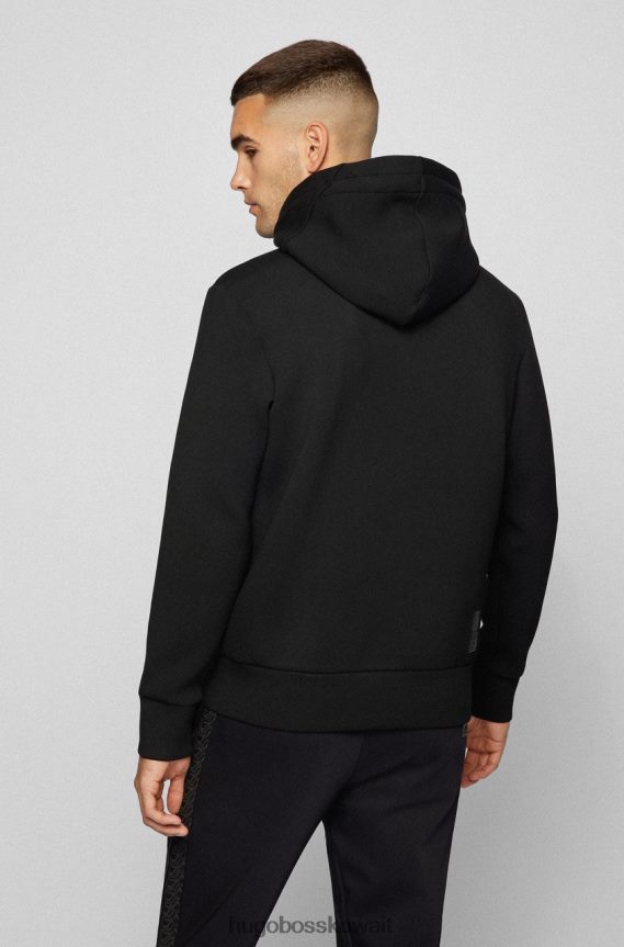 4TFNJN214 أسود/أبيض Hugo Boss البلوز ماكر اج 50456406 الأسود