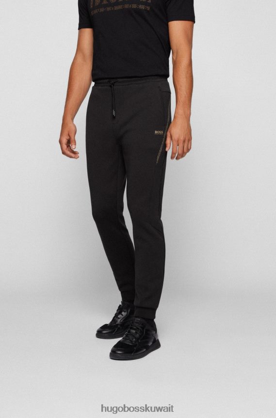 4TFNJN217 أسود/كحلي Hugo Boss بنطال رياضي هاديكو 50456408 أسود