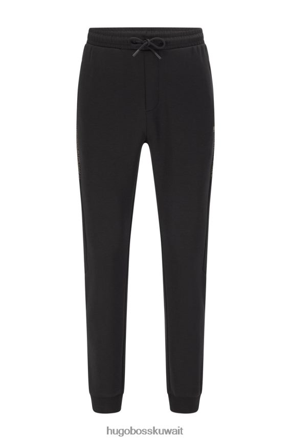 4TFNJN217 أسود/كحلي Hugo Boss بنطال رياضي هاديكو 50456408 أسود