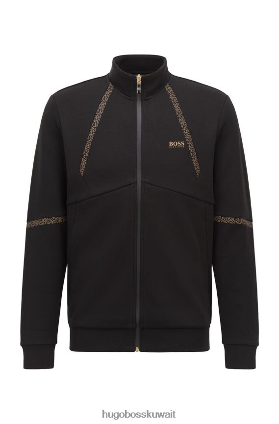 4TFNJN218 البحرية / الأسود Hugo Boss جيرسي سكاز 50456409 البحرية